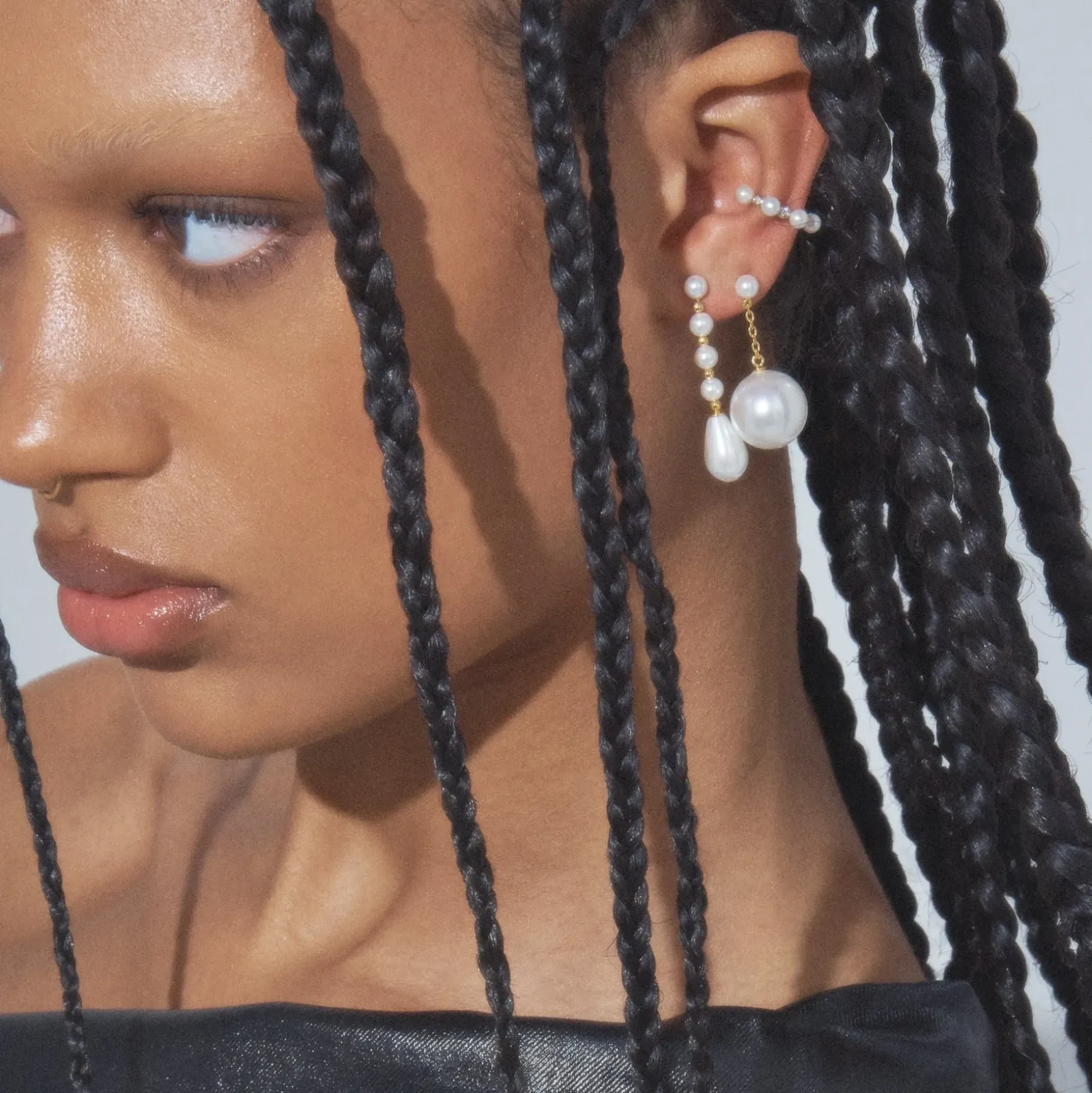 Anissa Kermiche Earrings-Atta Pearl Earrings