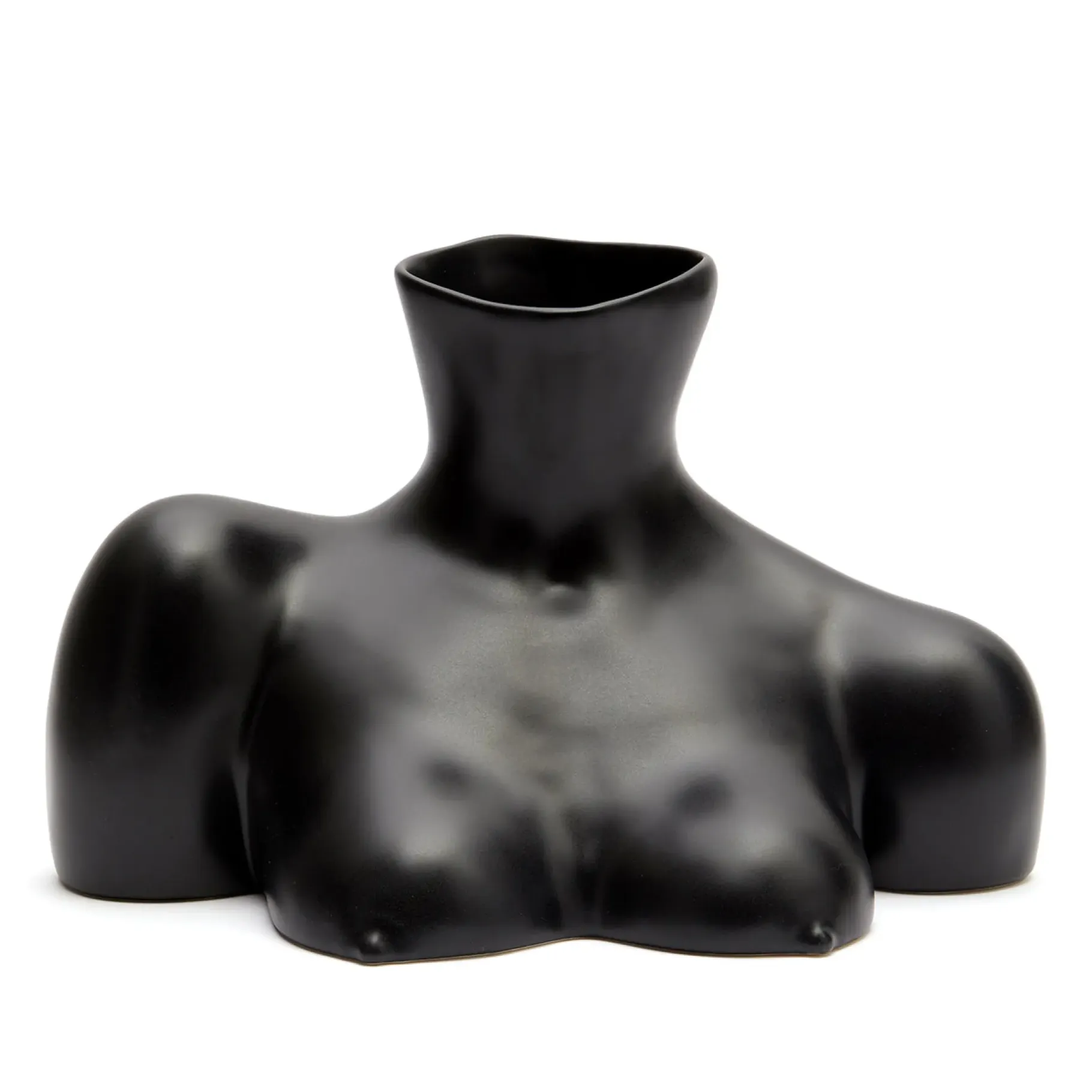 Anissa Kermiche Home-Breast Friend Vase (Black)