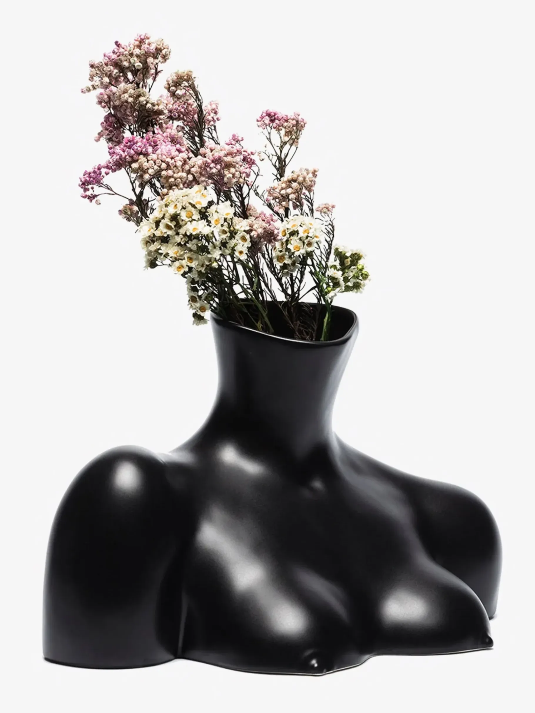 Anissa Kermiche Home-Breast Friend Vase (Black)