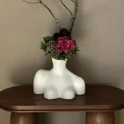Anissa Kermiche Home-Breast Friend Vase (Matte White)