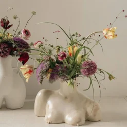 Anissa Kermiche Home-Breast Friend Vase (Matte Marble)