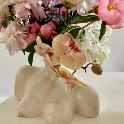 Anissa Kermiche Home-Breast Friend Vase (Matte Marble)