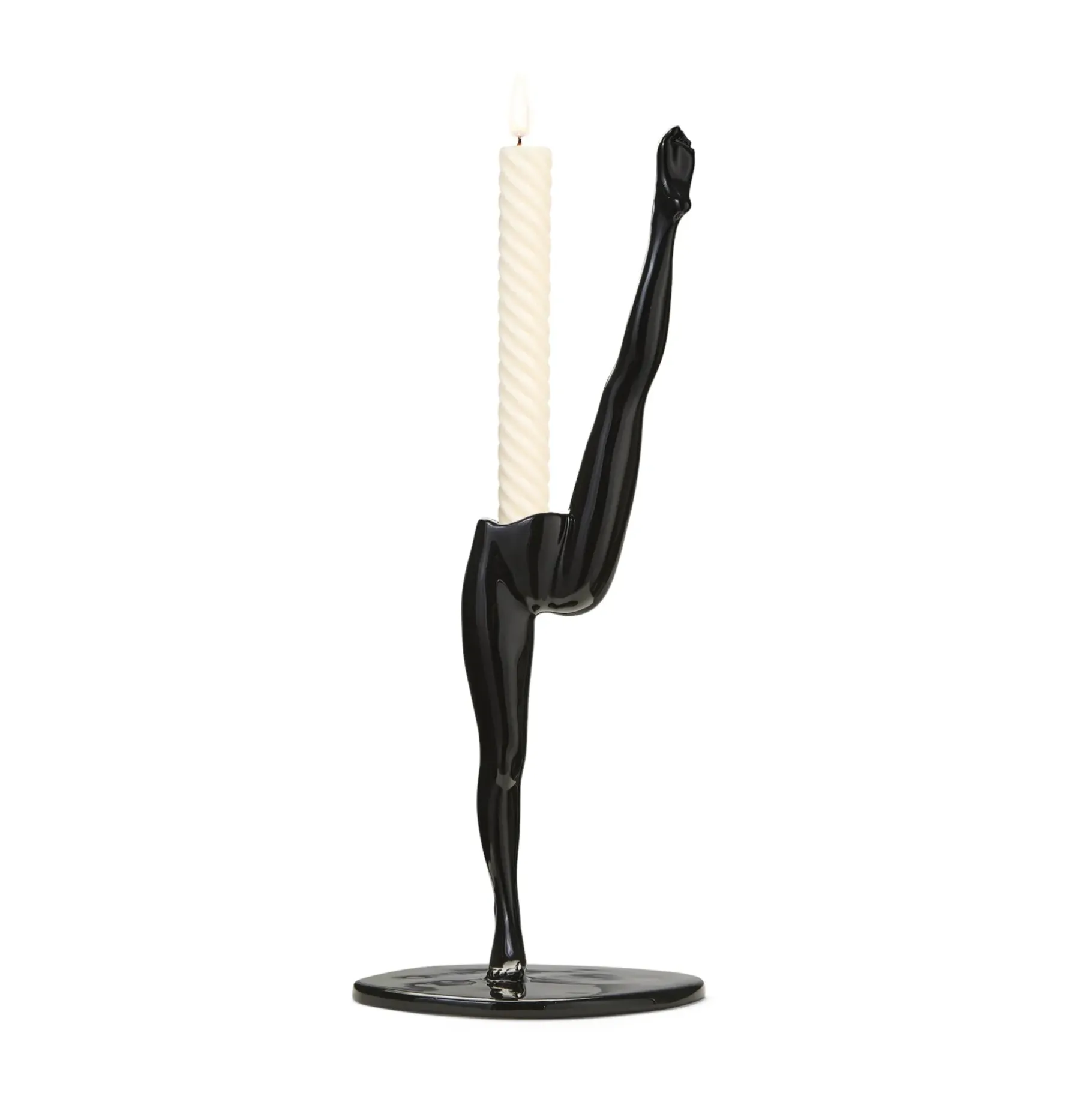 Anissa Kermiche Home-Can Candlestick (Black)