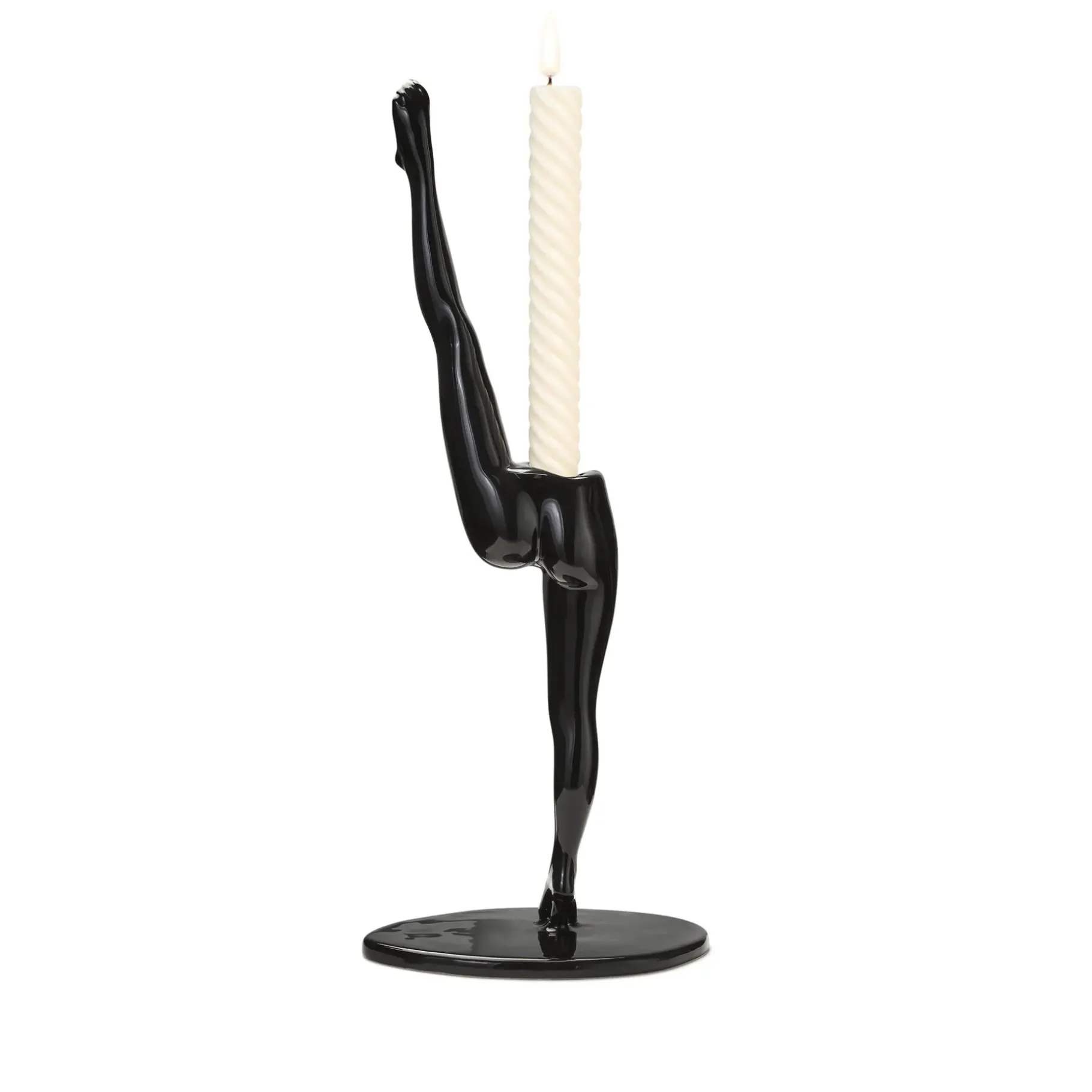 Anissa Kermiche Home-Can Candlestick (Black)