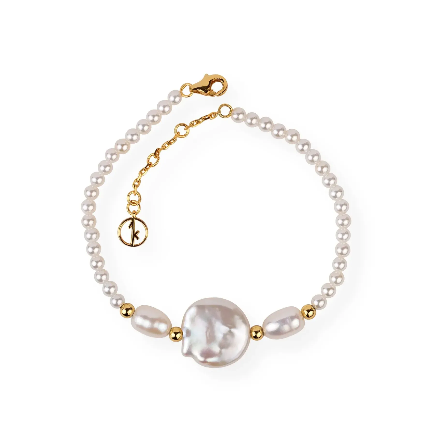Anissa Kermiche Bracelets-Caviar Pebble Bracelet