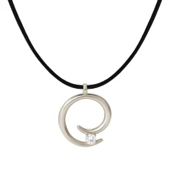 Anissa Kermiche Necklaces-Charmeur Rope Necklace (Silver)