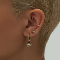 Anissa Kermiche Studs-Daisy Me Rollin Stud