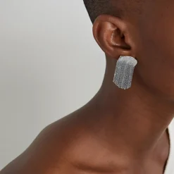 Anissa Kermiche Earrings-Fil Earrings (Silver)