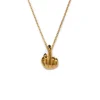 Anissa Kermiche Necklaces-French For Goodnight Necklace (Black)