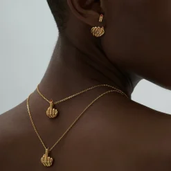 Anissa Kermiche Necklaces-French For Goodnight Necklace (Black)