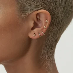 Anissa Kermiche Earrings-French For Goodnight Threaded Stud
