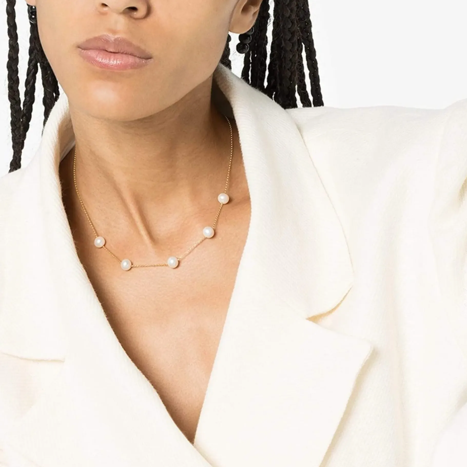 Anissa Kermiche Necklaces-Frost In May Necklace