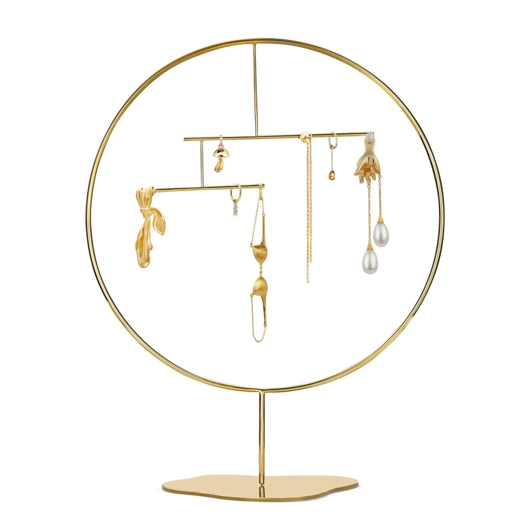 Anissa Kermiche Earrings-Gilded Cloth Earrings (Gold)