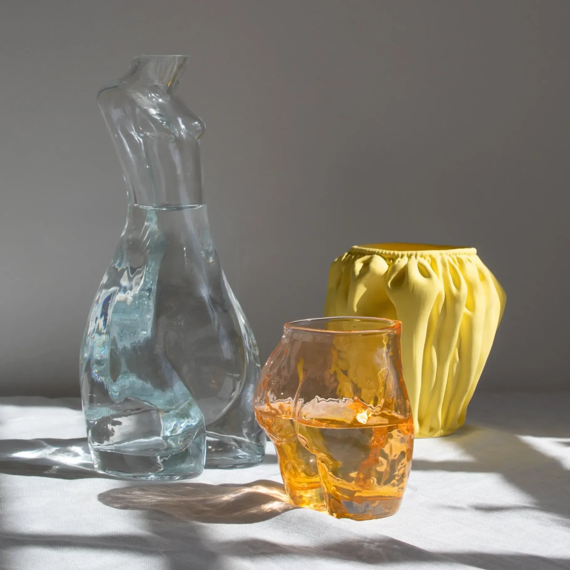 Anissa Kermiche Home-Glass Carafe (Clear)