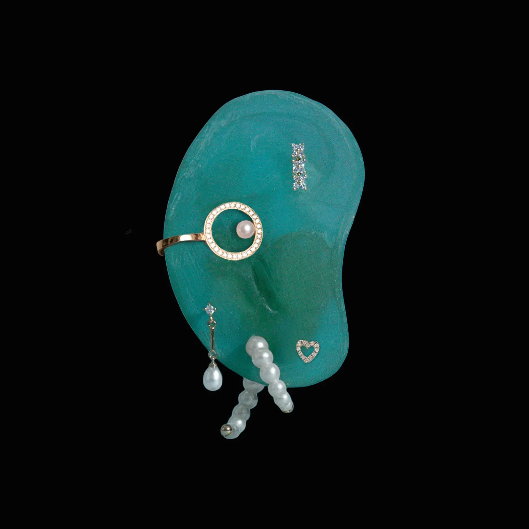 Anissa Kermiche Earrings-Infinite Love Stud