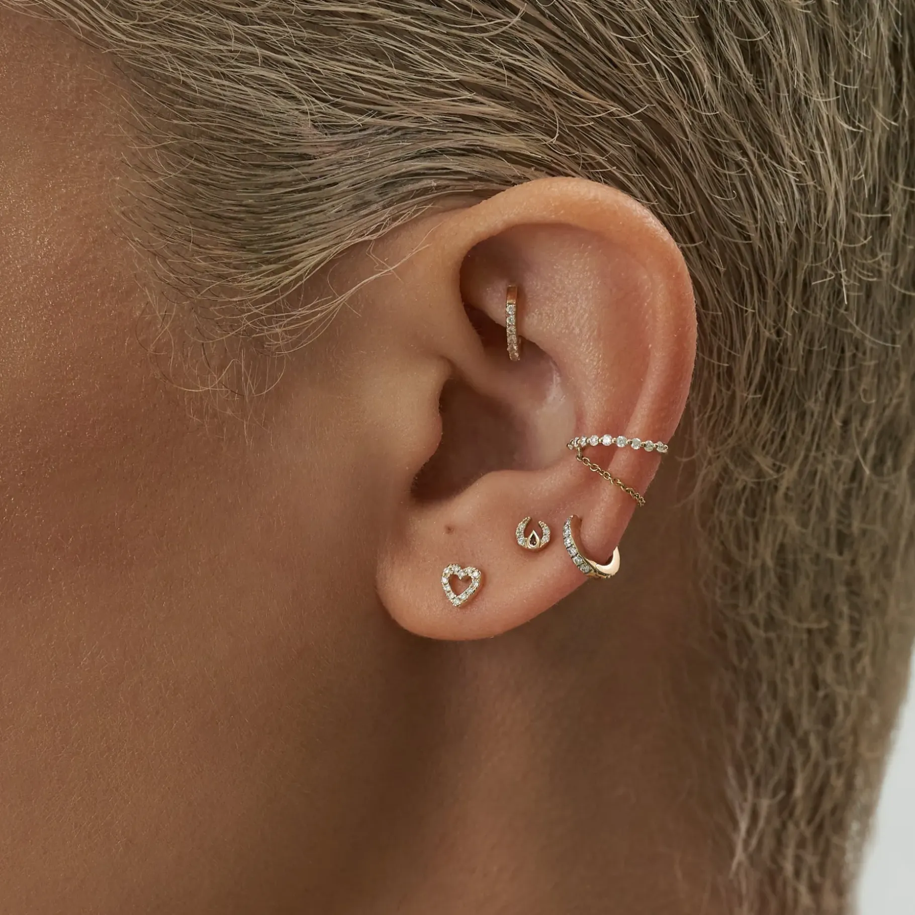 Anissa Kermiche Studs-Infinite Love Stud