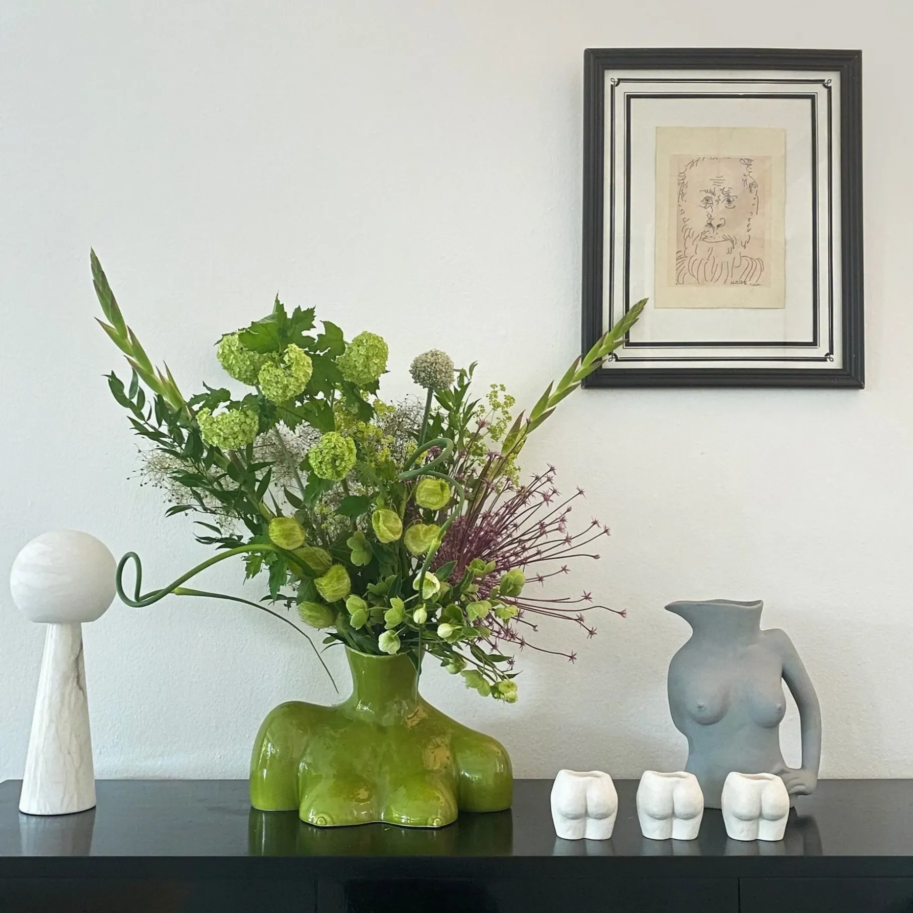 Anissa Kermiche Home-Jugs Jug (Bisque Light Grey)