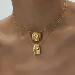 Anissa Kermiche Necklaces-Le Derriere Dore Necklace
