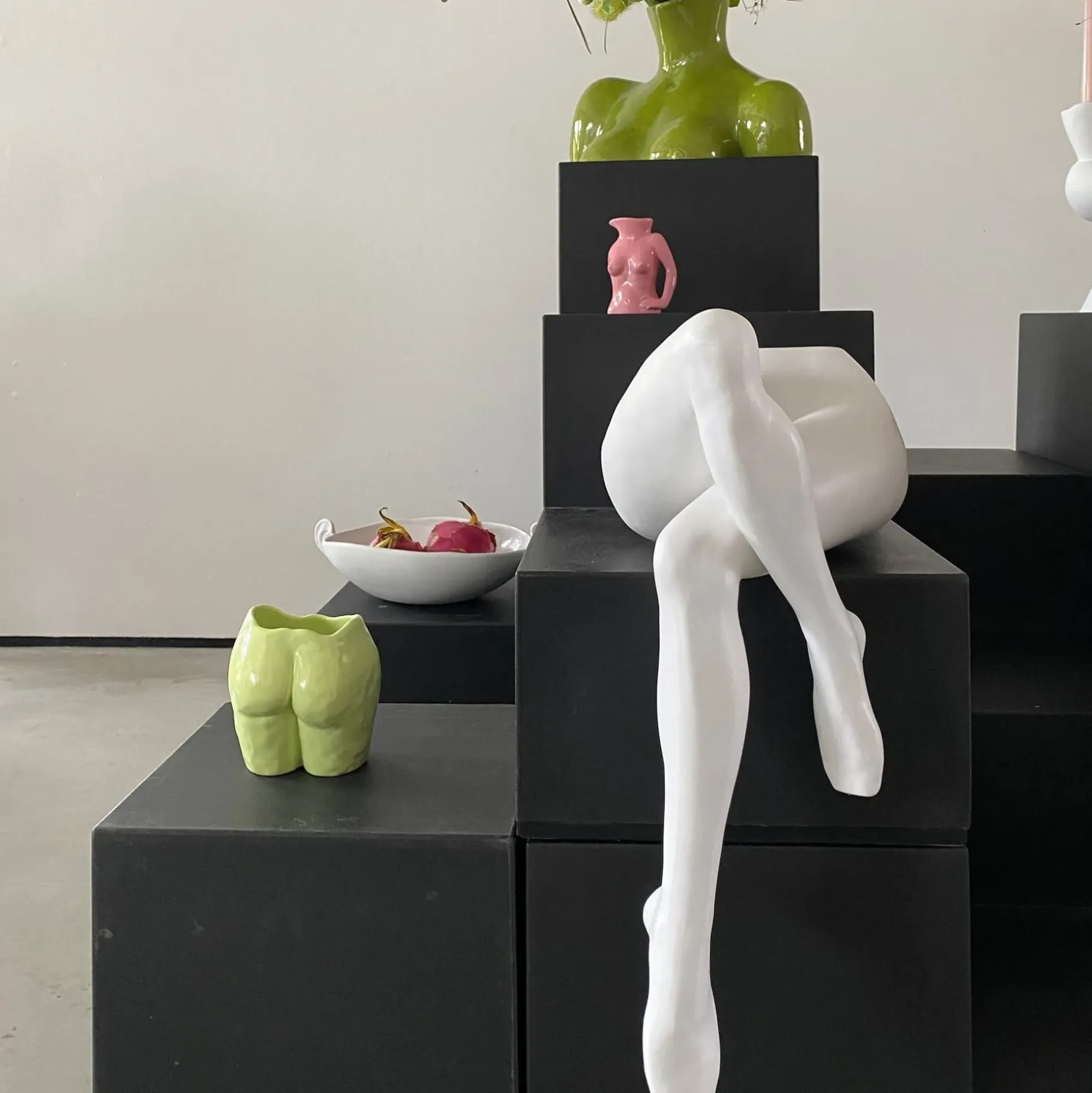 Anissa Kermiche Home-Legs 11 (White)