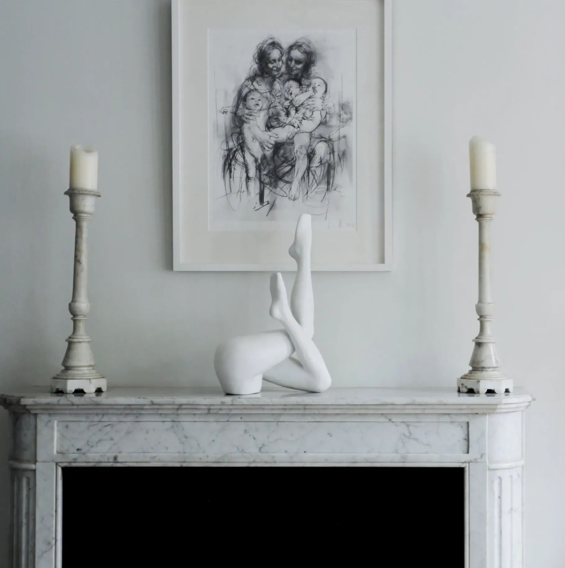 Anissa Kermiche Home-Legs 11 (White)