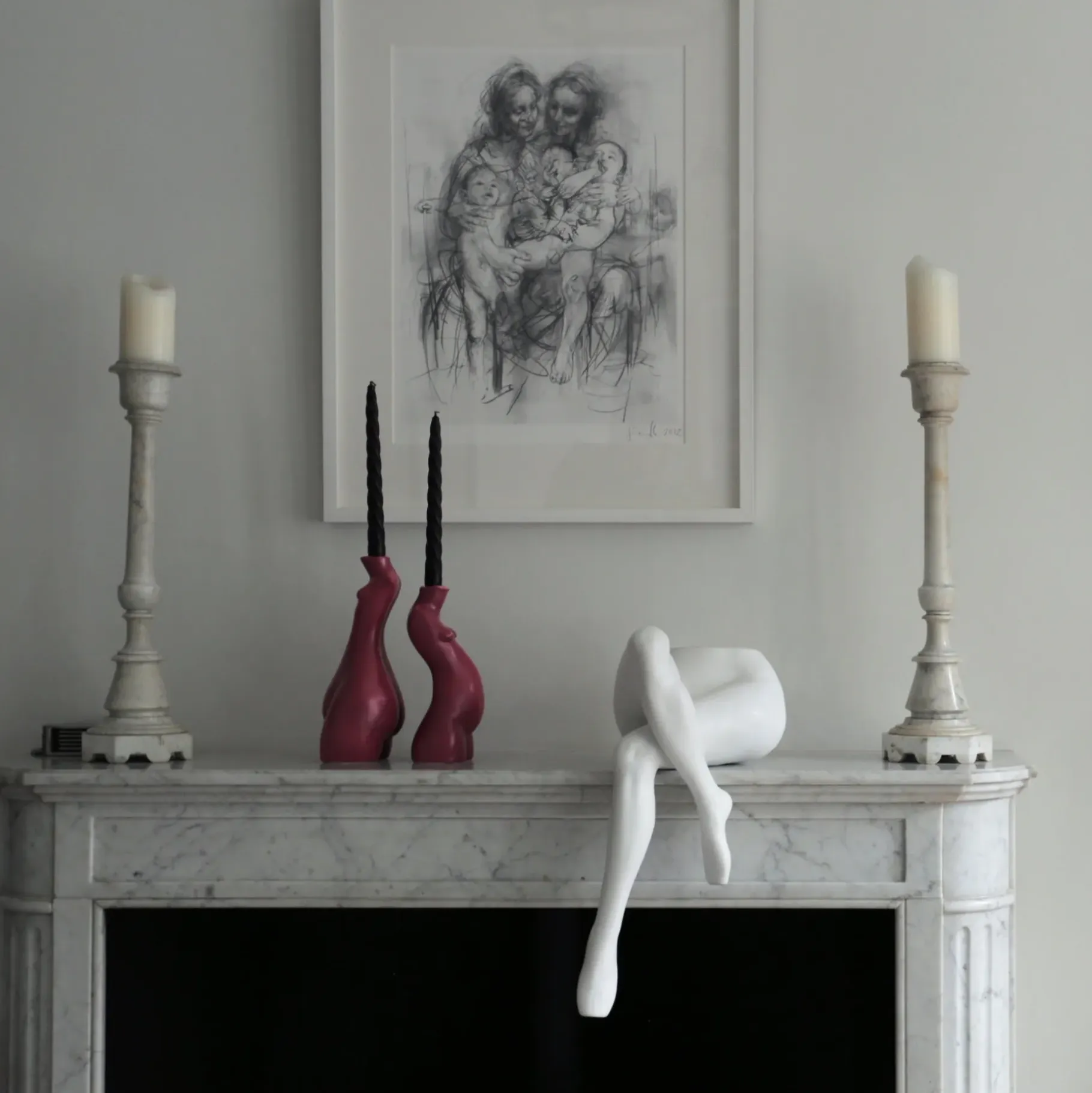 Anissa Kermiche Home-Legs 11 (White)