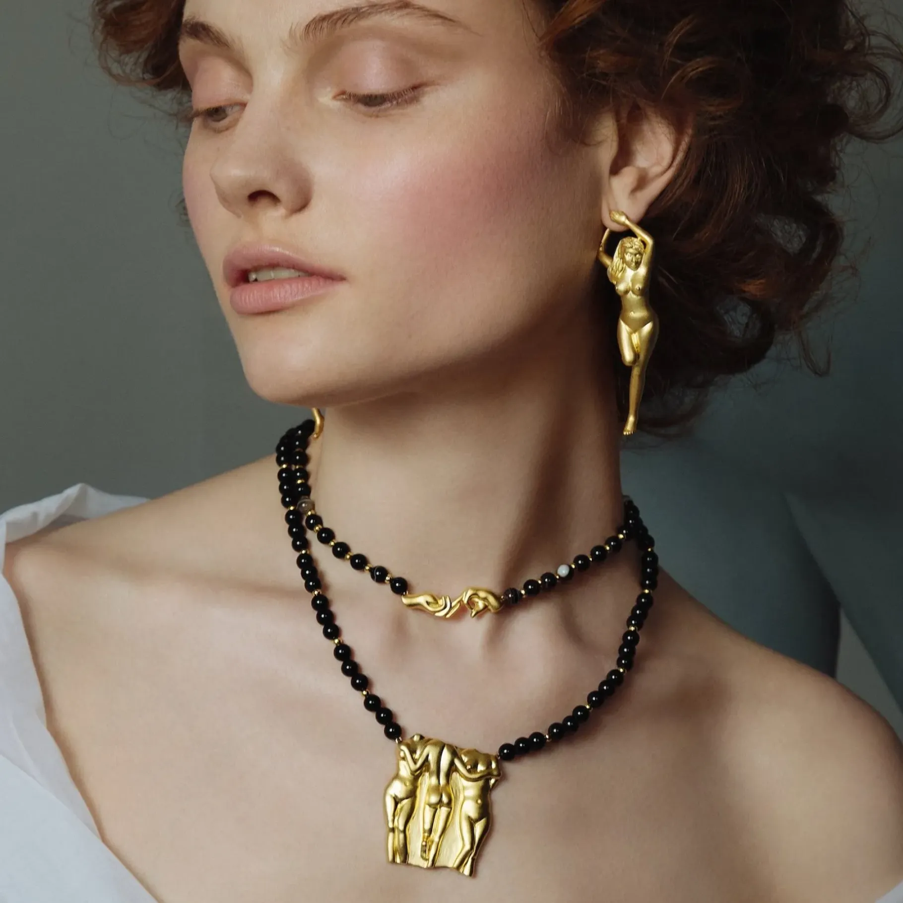 Anissa Kermiche Necklaces-Les Mains Necklace