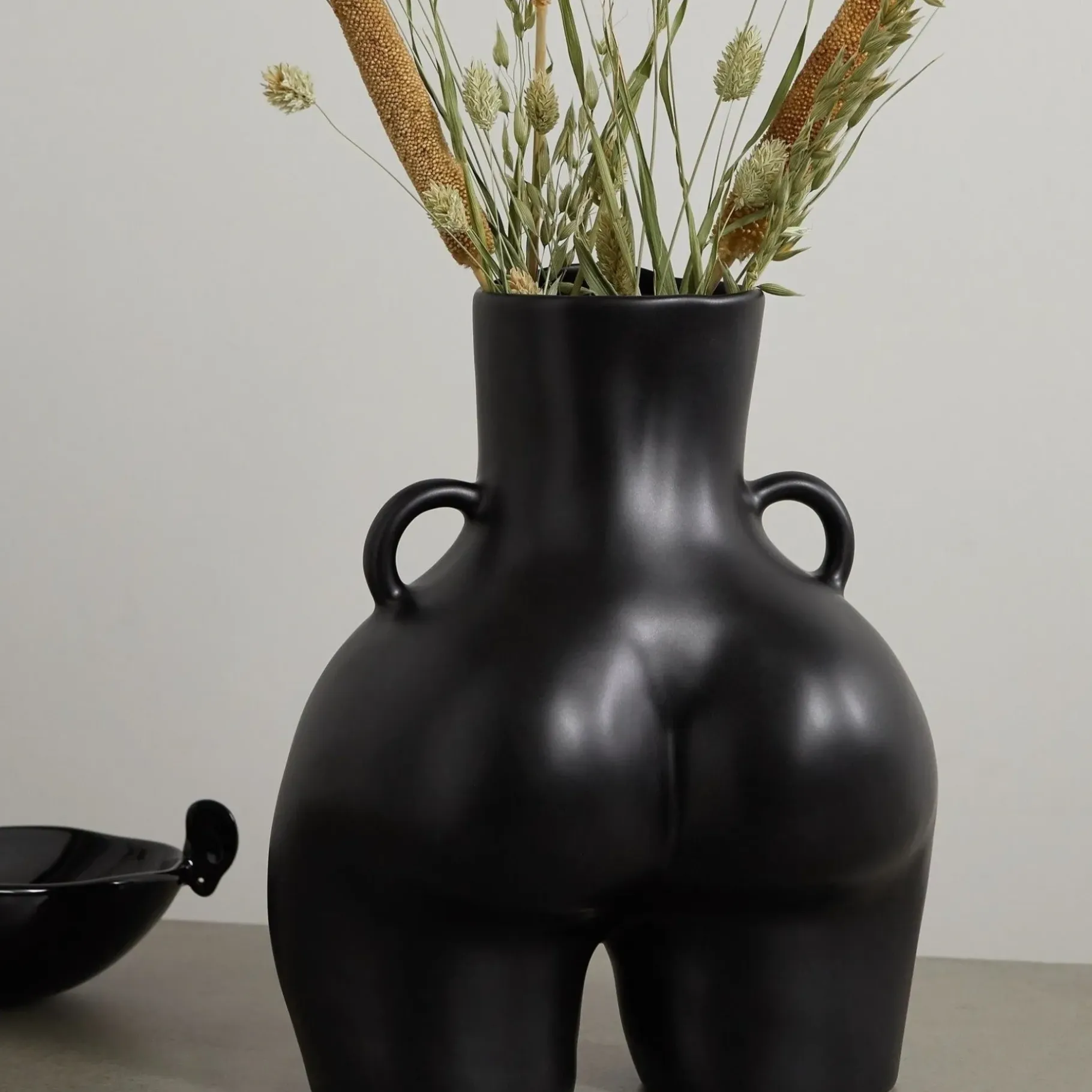 Anissa Kermiche Home-Love Handles Vase (Black)
