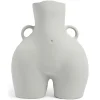 Anissa Kermiche Home-Love Handles Vase (Light-Grey)