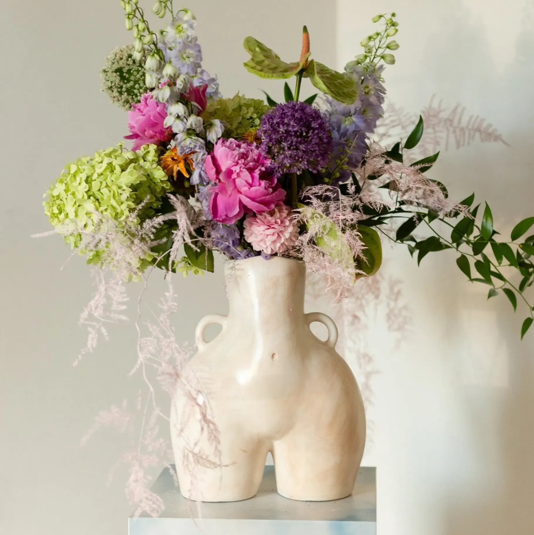 Anissa Kermiche Home-Love Handles Vase (Marble)