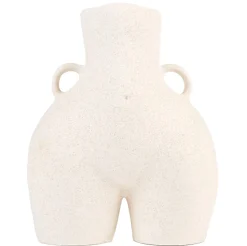 Anissa Kermiche Home-Love Handles Vase (Speckled Beige)