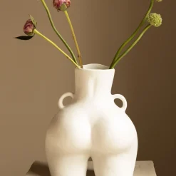 Anissa Kermiche Home-Love Handles Vase (White)