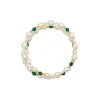 Anissa Kermiche Bracelets-Malachite Pearl Bracelet