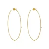 Anissa Kermiche Earrings-Mega Razzle Dazzle Hoop Earrings