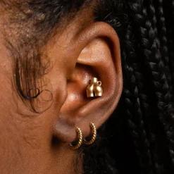Anissa Kermiche Earrings-Mini Love Handles Stud