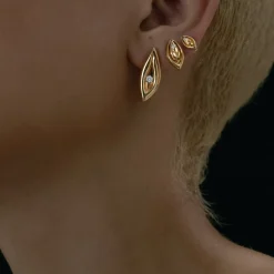 Anissa Kermiche Earrings-Nip It In The Bud (Large) Earrings