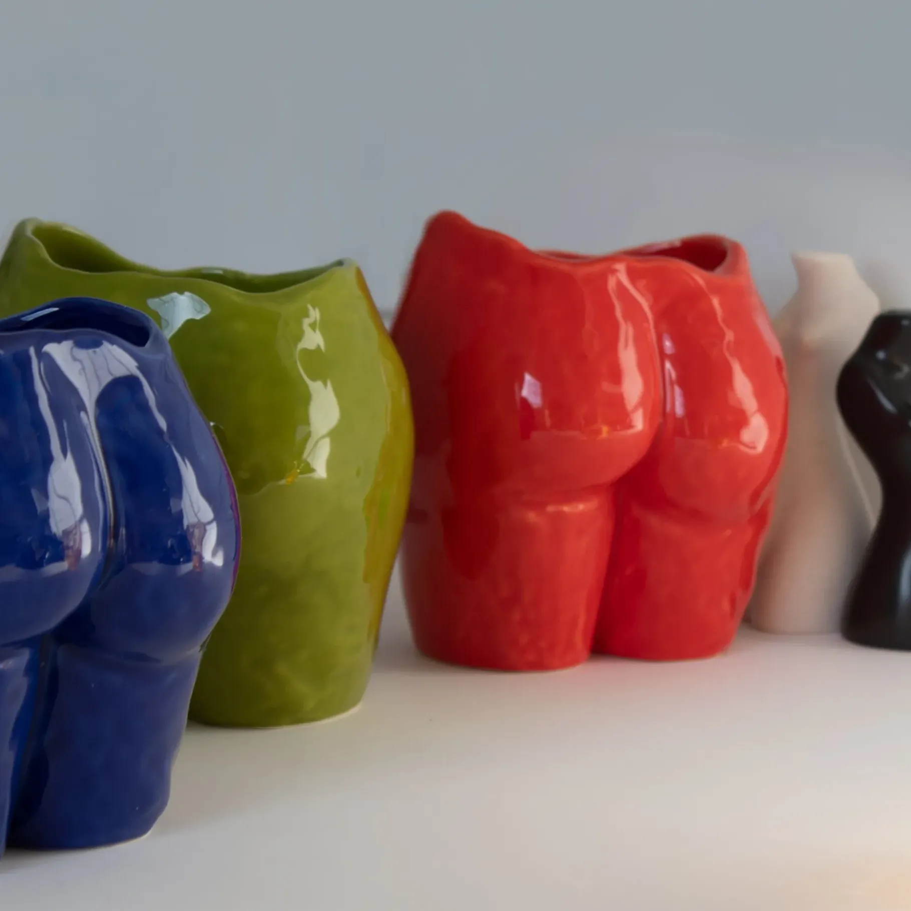 Anissa Kermiche Home-Popotin Pot (High-Shine Ocean)