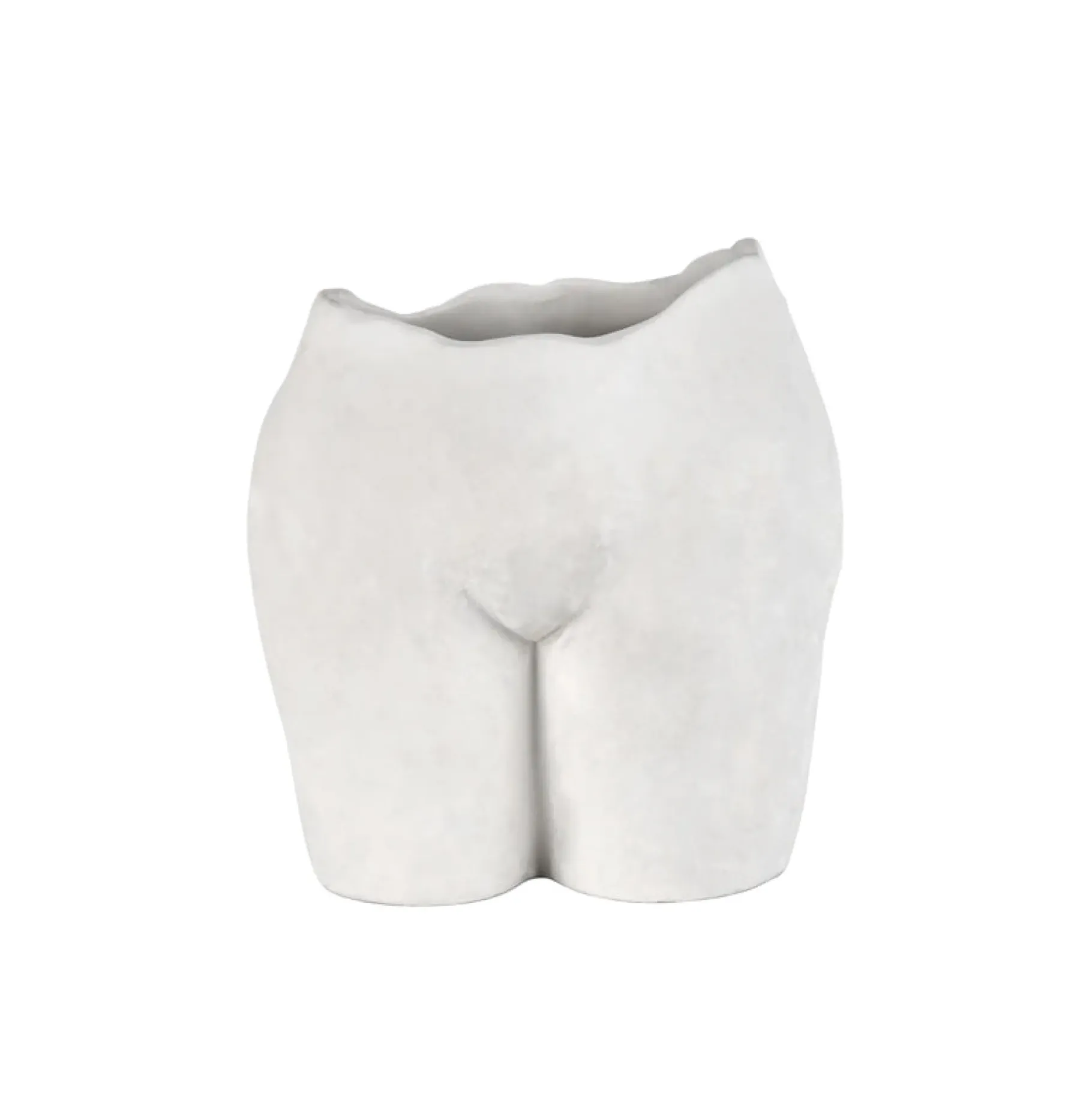 Anissa Kermiche Home-Popotin Pot (Matte White)