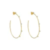 Anissa Kermiche Earrings-Razzle Dazzle Hoop Earrings