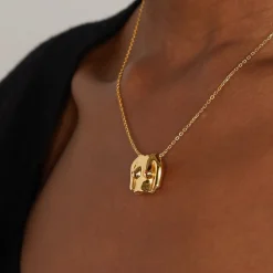 Anissa Kermiche Necklaces-Rubies Boobies Necklace (Polished)