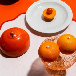 Anissa Kermiche Home-Sugar Tits Pot (High-Shine Orange)