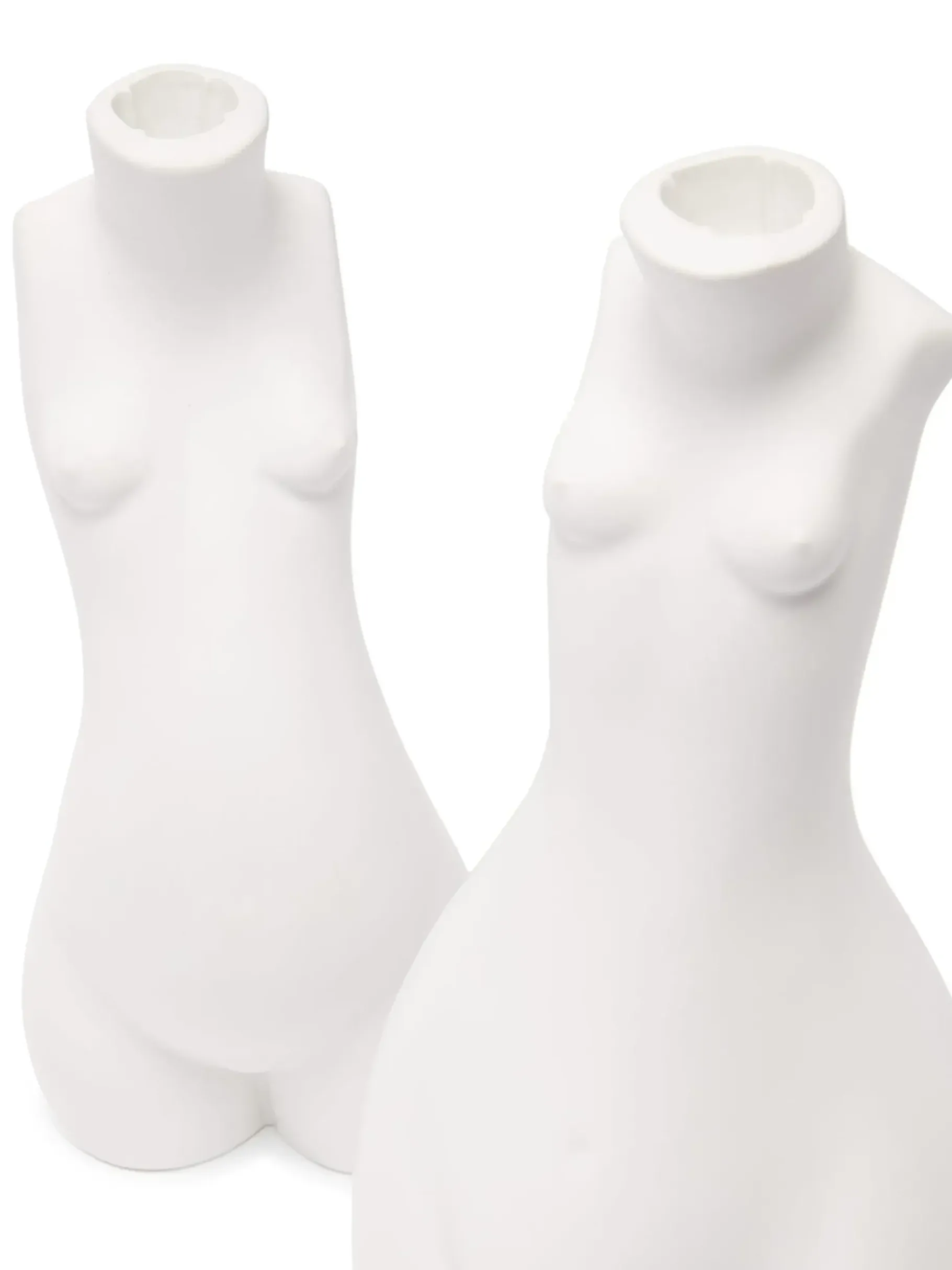 Anissa Kermiche Home-Tit For Tat Candlestick Short (Matte White)