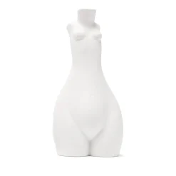 Anissa Kermiche Home-Tit For Tat Candlestick Tall (Matte White)