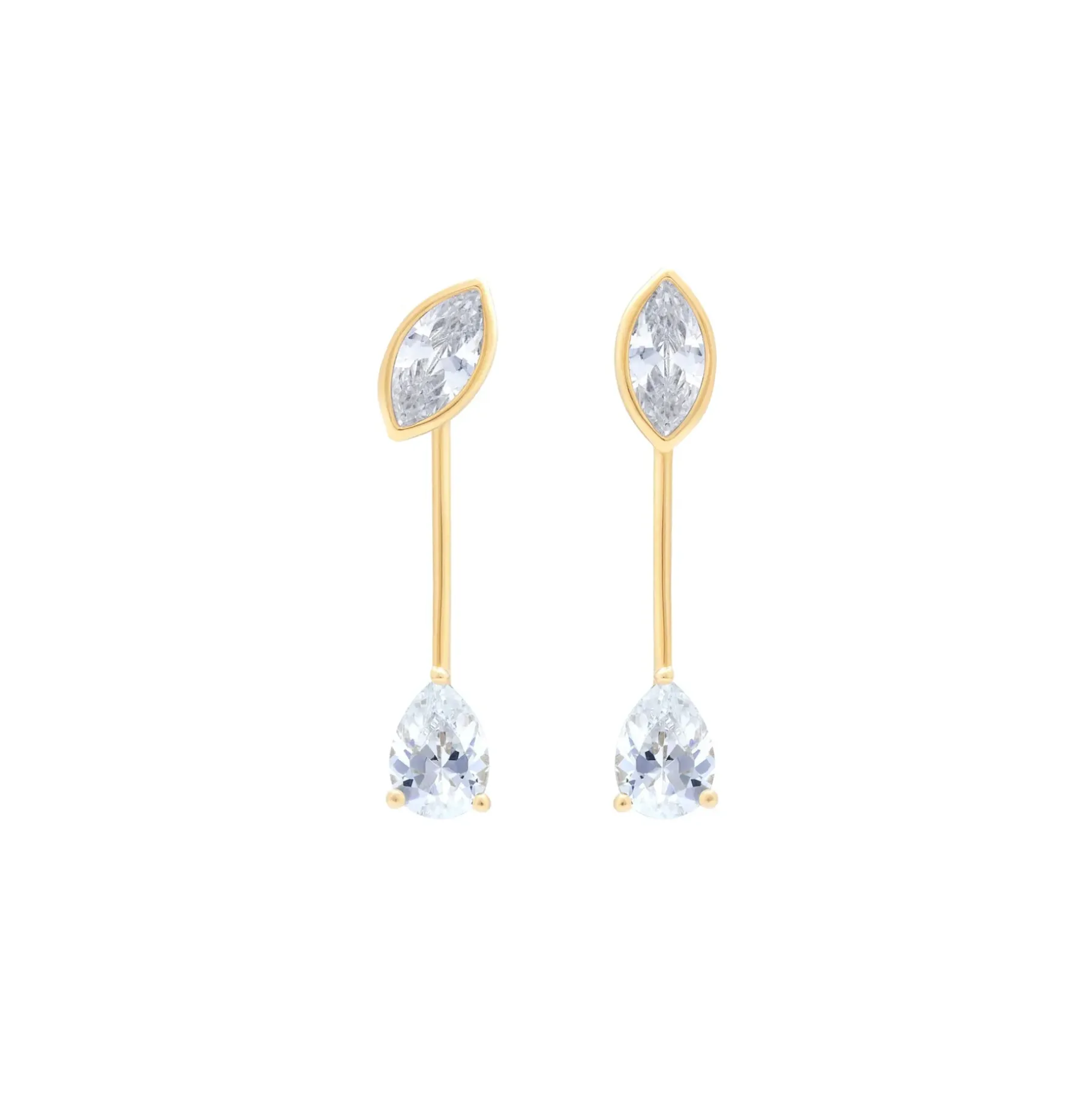 Anissa Kermiche Earrings-Two Faced Earrings