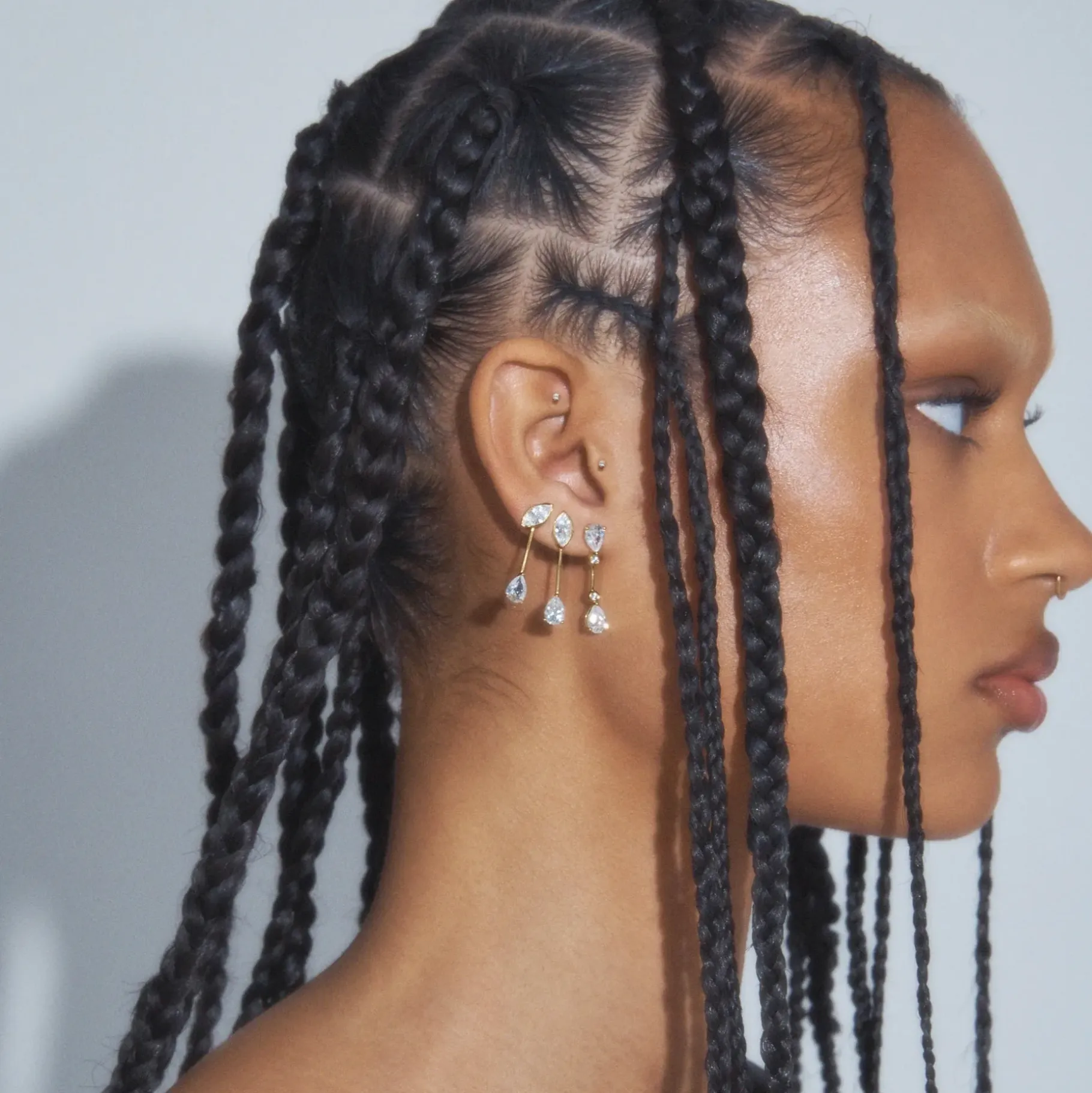 Anissa Kermiche Earrings-Two Faced Earrings