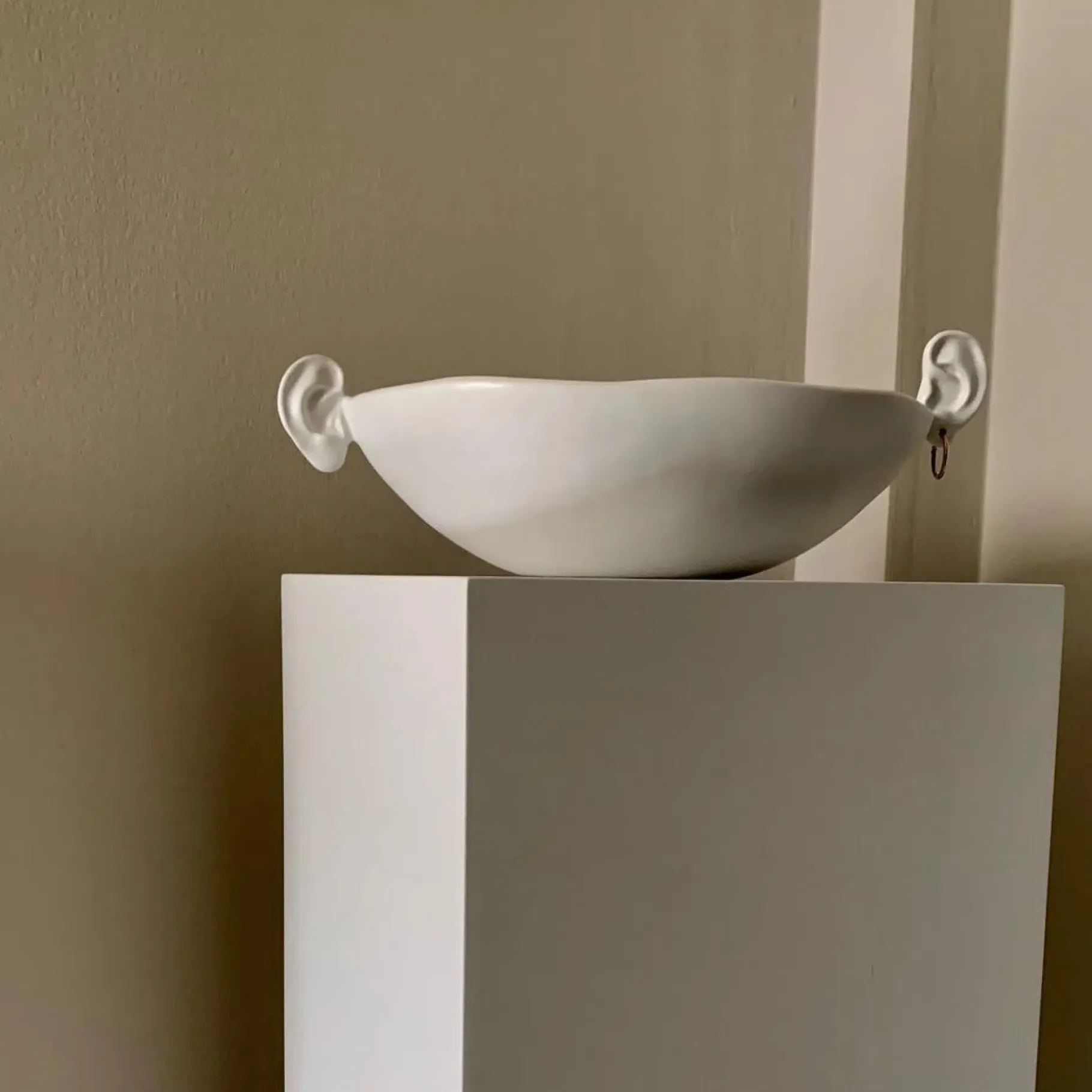 Anissa Kermiche Home-White Noise Ear Bowl
