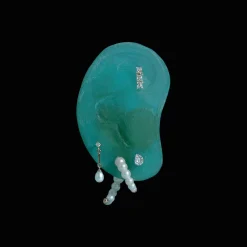 Anissa Kermiche Studs-Wonky Tear-Drop Stud